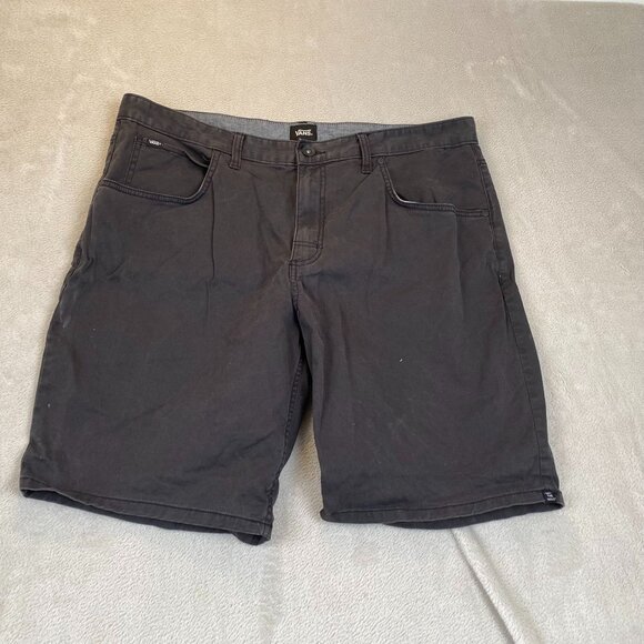 Vans Mens Chino Shorts Size 38 Brown Casual Summer Classic Straight - Picture 14 of 15